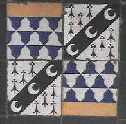 tiles Hibbert/Tichborne crest