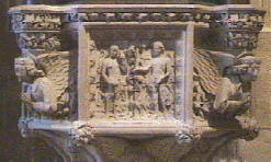 carved font