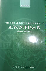 cover of Pugin's Letters