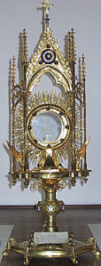 beautiful jewelled monstrance