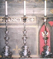 three candlesticks