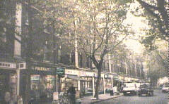 street where Pugin lived as a child