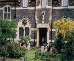 garden and north east entrance