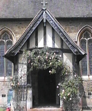 entrance to the church